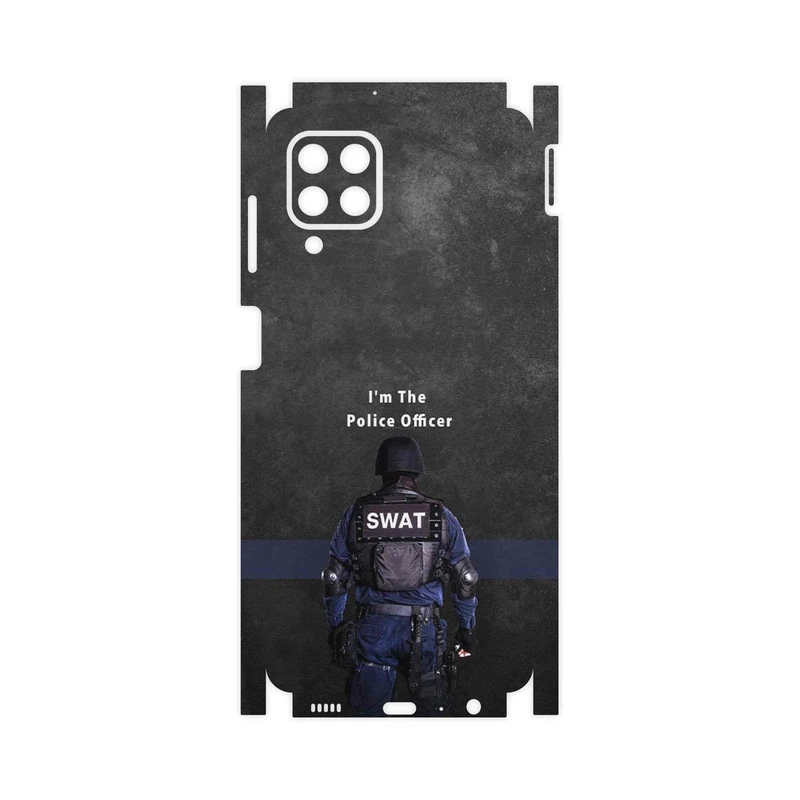 برچسب پوششی ماهوت مدل Police Officer-FullSkin مناسب برای گوشی موبایل سامسونگ Galaxy M32