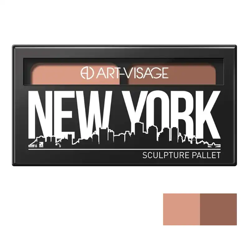 پالت کانتور و هایلایتر آرت ویساژ مدل New York کد NY-802