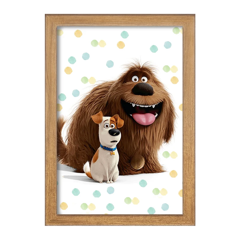 تابلو خندالو مدل زندگی پنهان حیوانات خانگی The Secret Life of Pets  کد 10684