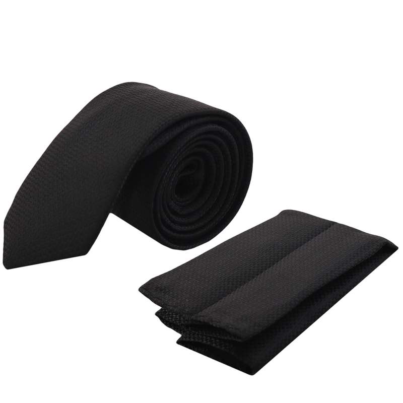 ست کراوات و دستمال جیب مردانه مدل PJ-109469