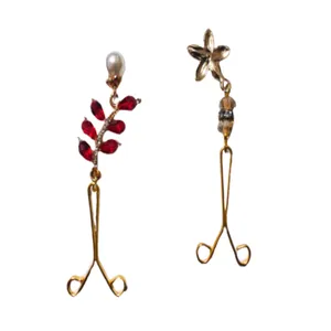 ست گیره روسری و سنجاق سینه زنانه مدل یاسمن