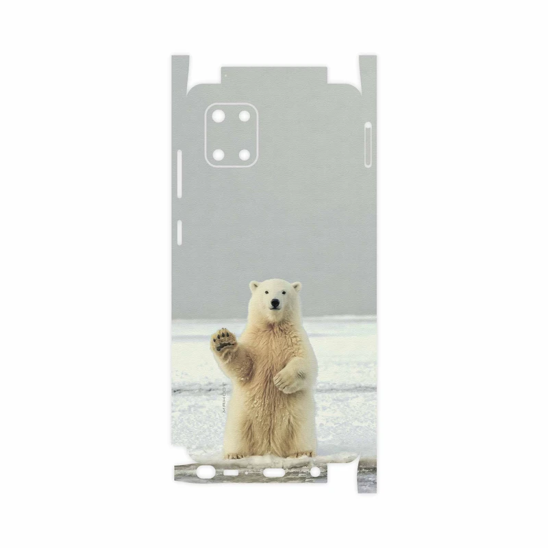 برچسب پوششی ماهوت مدل Polar bear-FullSkin مناسب برای گوشی موبایل سامسونگ Galaxy Note 10 Lite