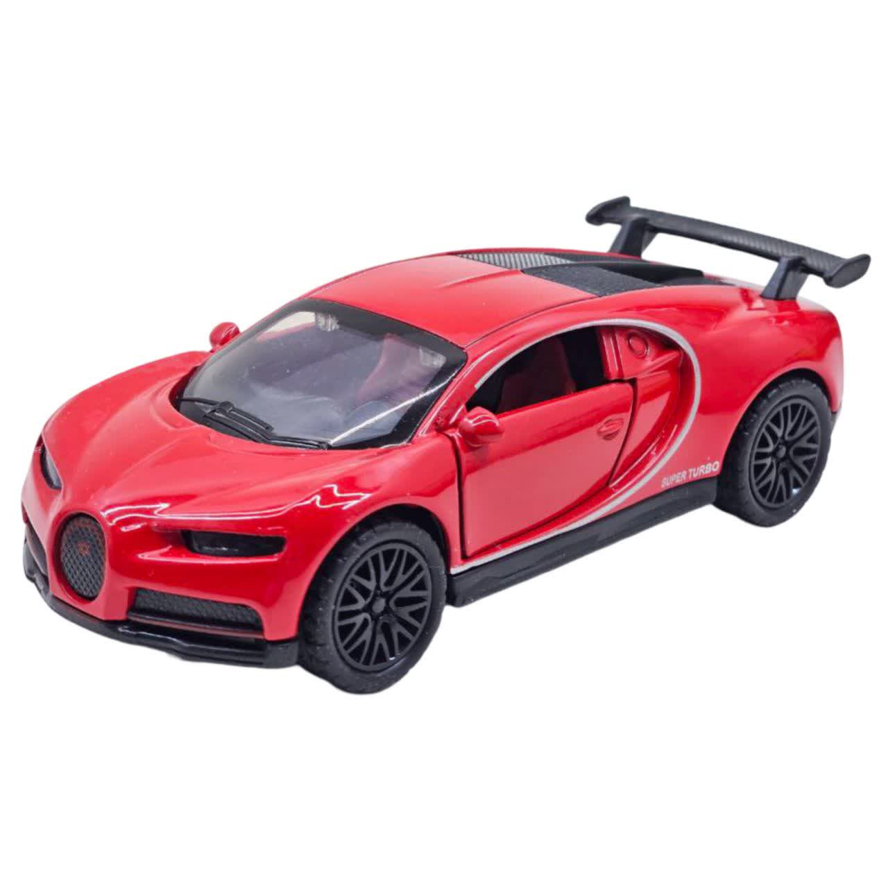 ماشین بازی ناب سل مدل بوگاتی شیرون فلزی موزیکال چراغدار اسپرت BUGATTI NAAB001