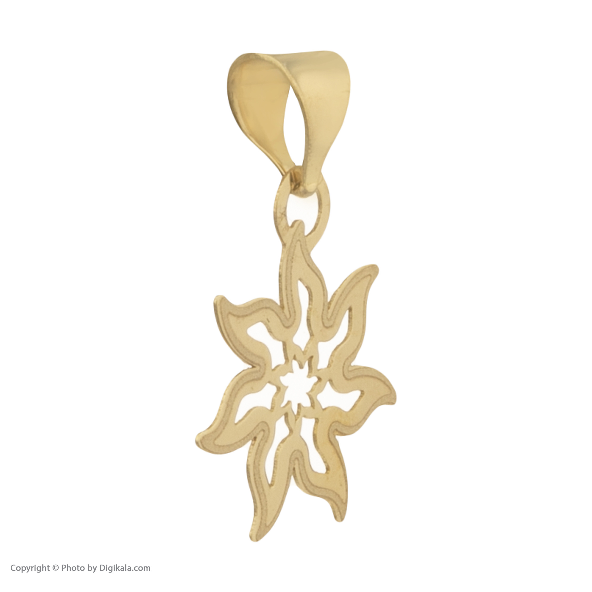 نیم ست طلا 18 عیار زنانه مایا ماهک مدل MS0474 طرح خورشید