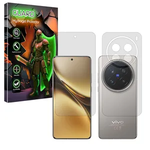 Guard Tough model transparent screen protector suitable for vivo X200 Pro mobile phone Along with the phone back protector 