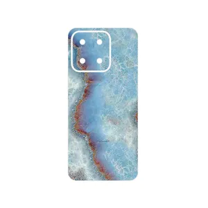 MAHOOT Blue_Ocean_Marble Cover Sticker for Honor X5b Plus