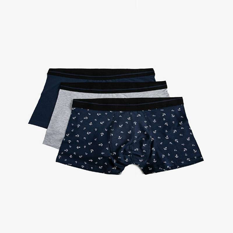 شورت مردانه کوتون مدل Boxer بسته 3 عددی