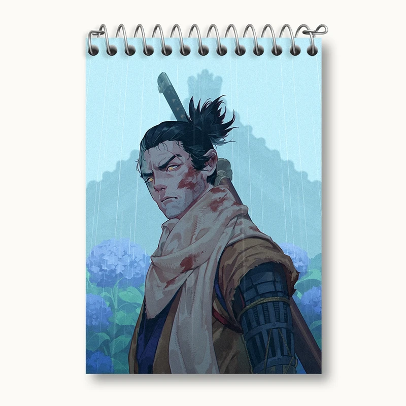 دفتر یادداشت 50 برگ خندالو مدل بازی سکیرو (sekiro) کد 31702