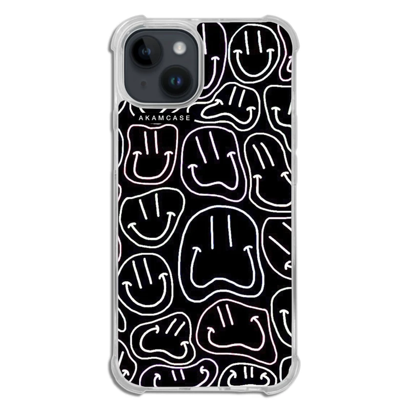 کاور آکام مدل AMCWTA14-HAPPY FACE4 مناسب برای گوشی موبایل اپل iPhone 14
