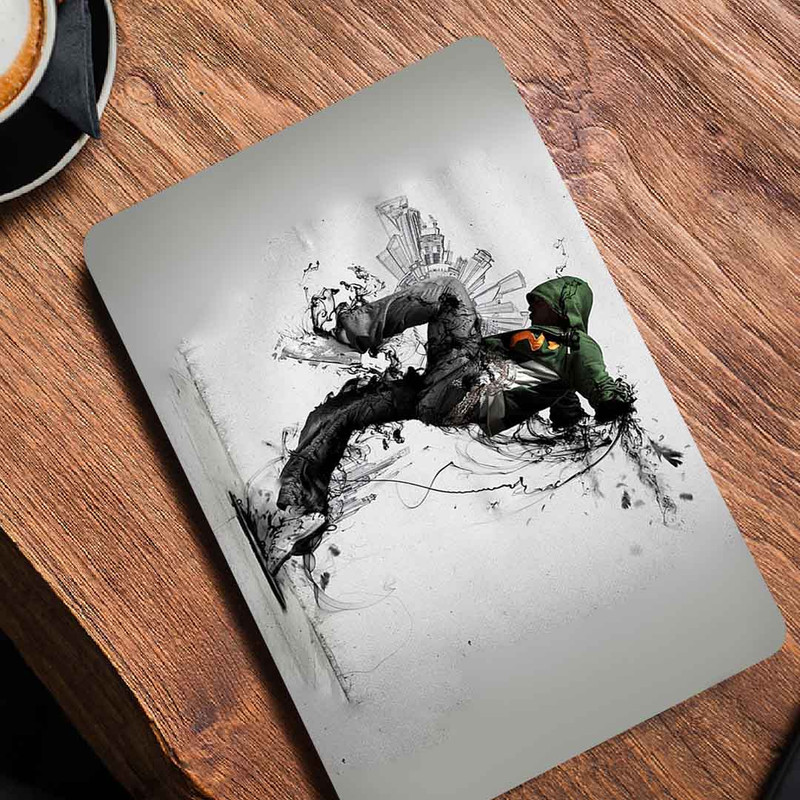 استیکر لپ تاپ  کد c-1264مناسب برای لپ تاپ 15.6 اینچ