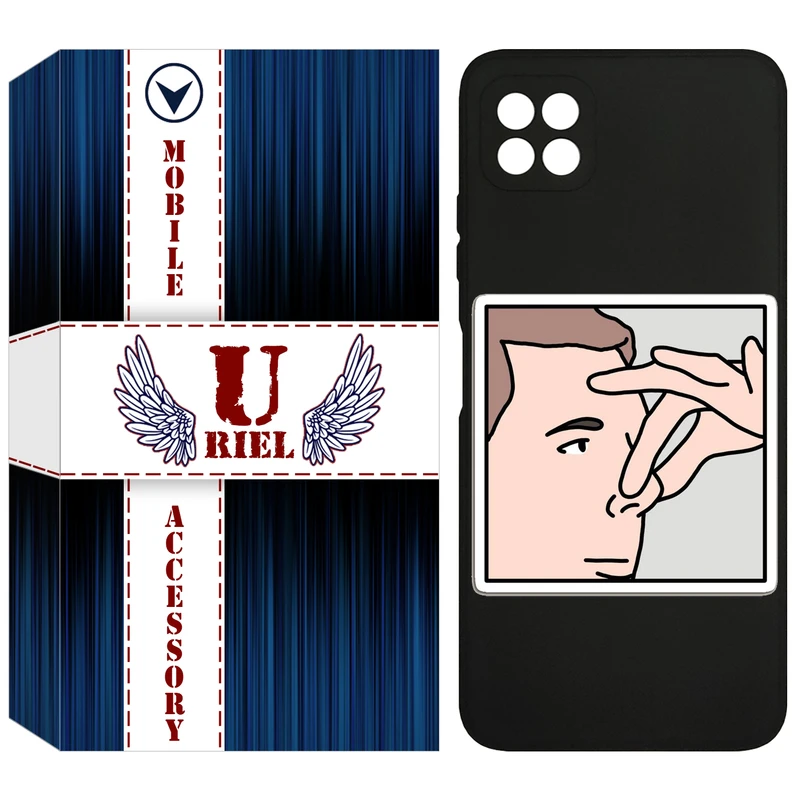 کاور یوریل مدل KSH کد 87 طرح مرد مناسب برای گوشی موبایل سامسونگ Galaxy A22 5G