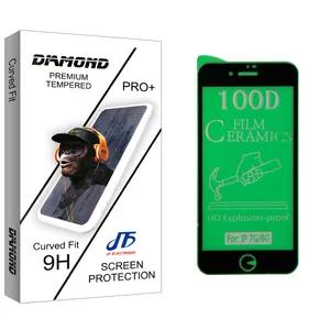 JF Diamond glass Screen Protector For Apple iPhone 7G/ 8G