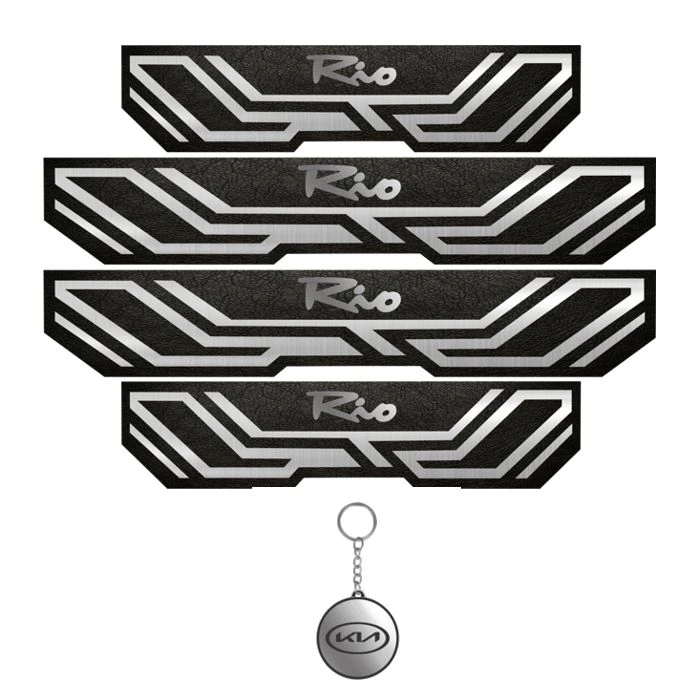 برچسب پارکابی خودرو مهدیار کد 2015 PKA مناسب برای ریو مجموعه 4 عددی به همراه جا کلیدی