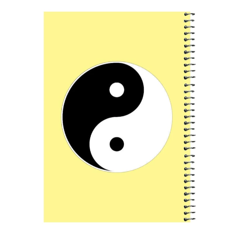دفتر مشق 80 برگ اس جی مدل یین یانگ  