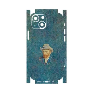 MAHOOT Self portrait with a gray felt hat-FullSkin Cover Sticker for Apple iPhone 13 Mini