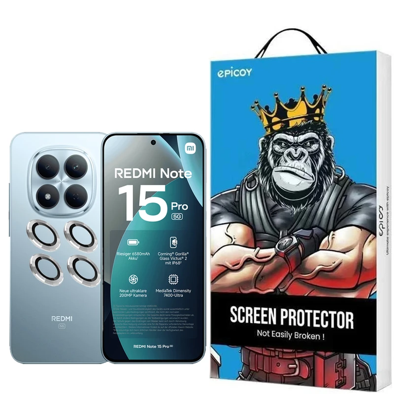 محافظ لنز دوربین اپیکوی مدل CLR Film مناسب برای گوشی موبایل شیائومی Redmi Note 15 Pro