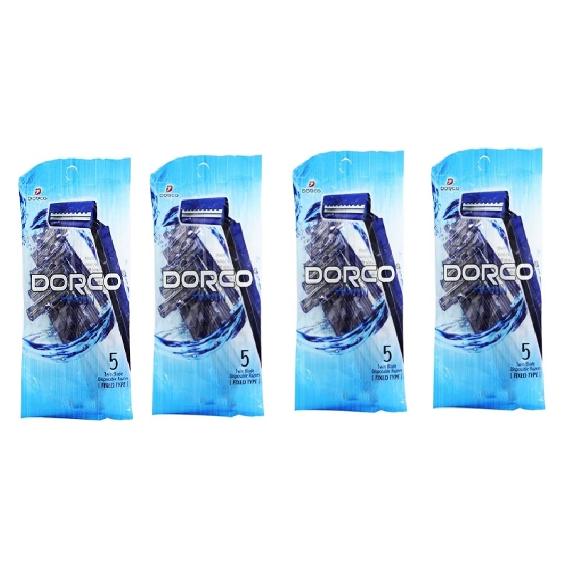 خودتراش مردانه دورکو مدل TD-708N چهار بسته 5 عددی