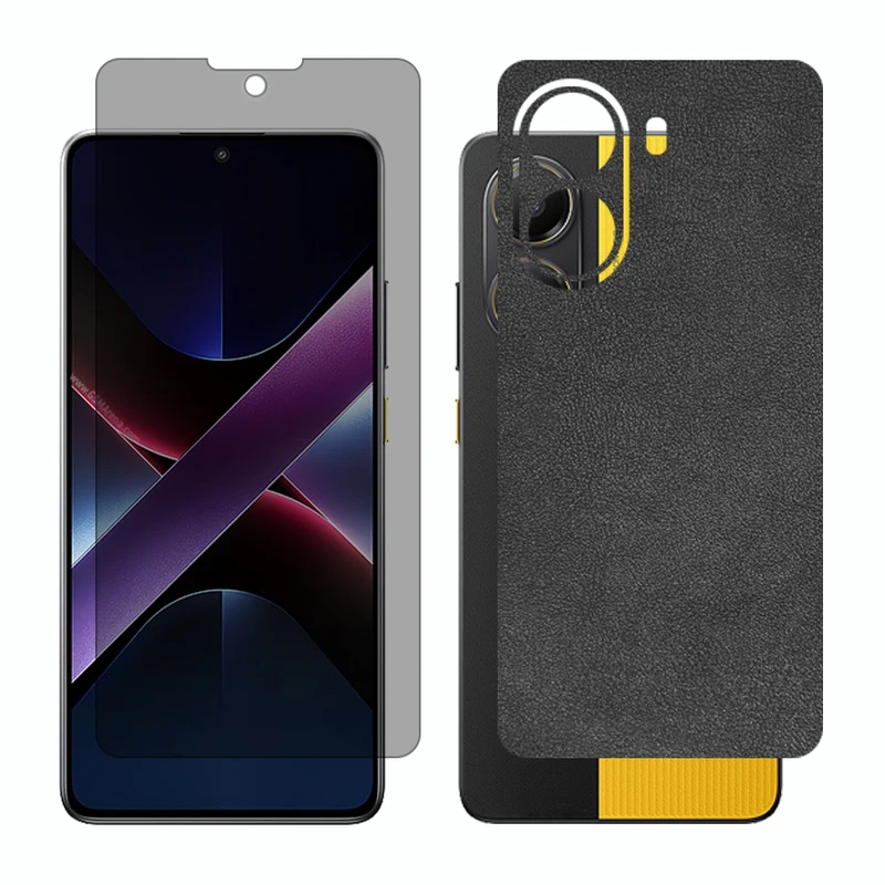 محافظ صفحه نمایش حریم شخصی گلس مدل Together مناسب برای گوشی موبایل شیائومی Poco X7 Pro به همراه برچسب پوششی