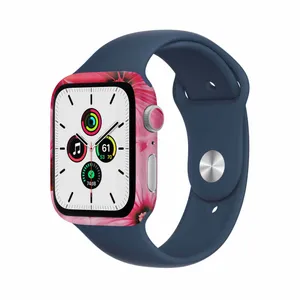 MAHOOT Pink-Flower Cover Sticker for Apple Watch Watch Se 40mm