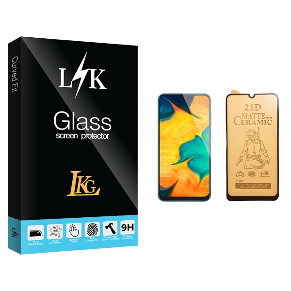 محافظ صفحه نمایش سرامیکی ال کا جی مدل LK Glass مناسب برای گوشی موبایل سامسونگ Galaxy A30