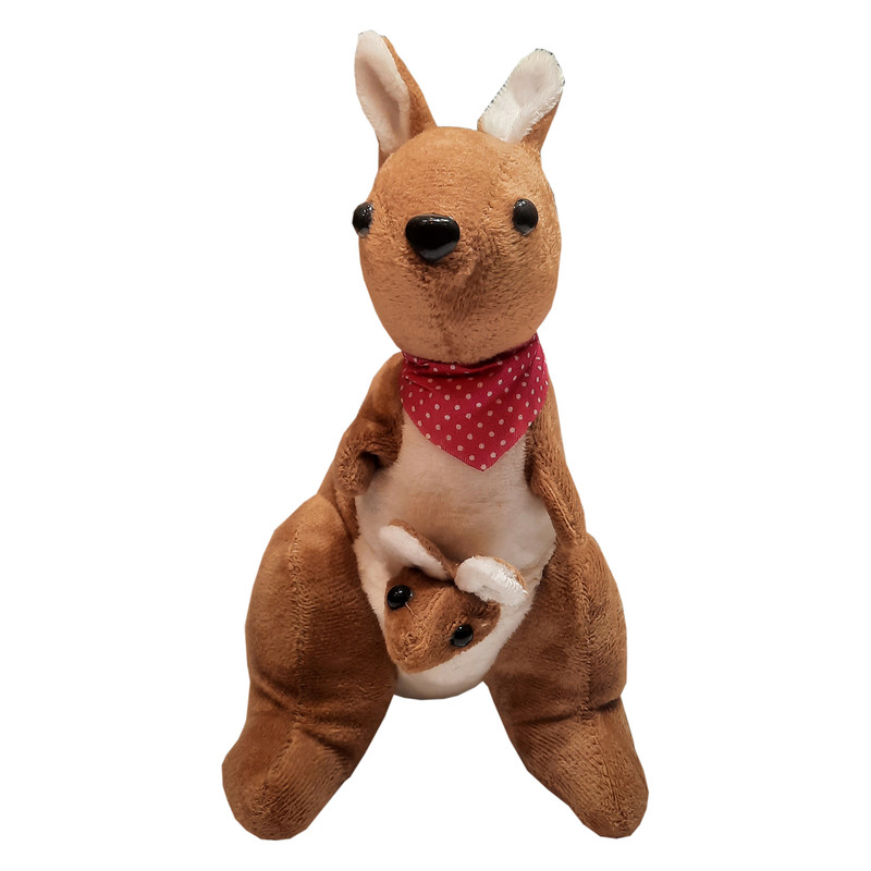 عروسک مدل کانگرو ارتفاع 27 سانتی متر