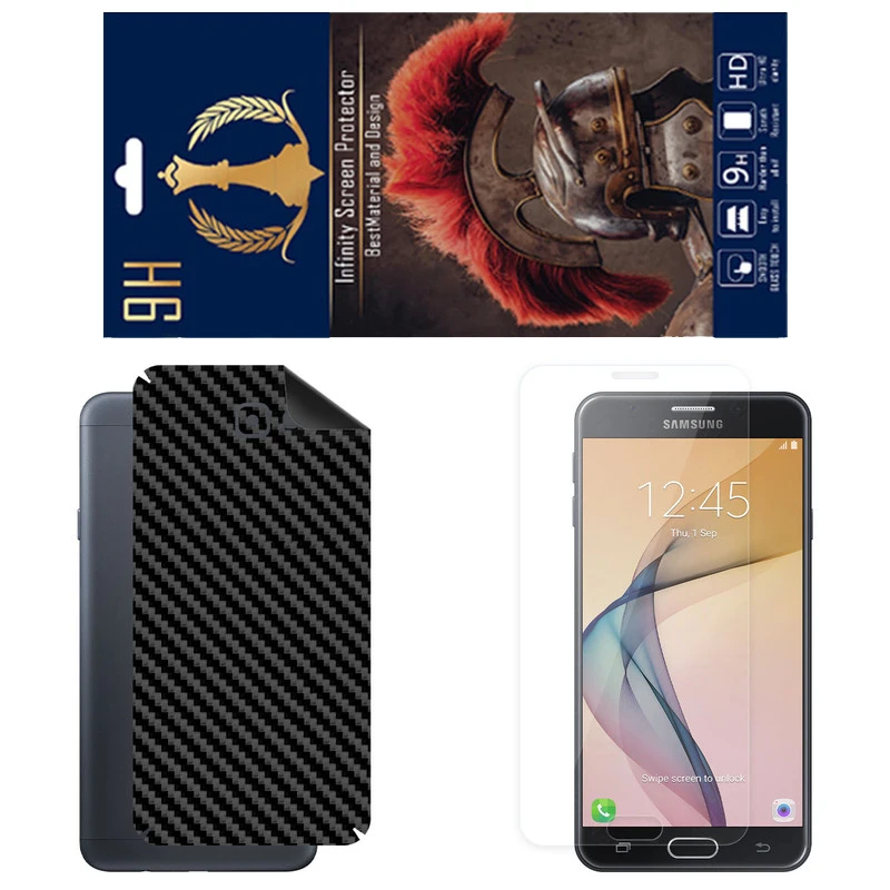 برچسب پوششی اینفینیتی مدل FC مناسب برای گوشی موبایل سامسونگ Galaxy On 7 Prime به همراه محافظ صفحه نمایش
