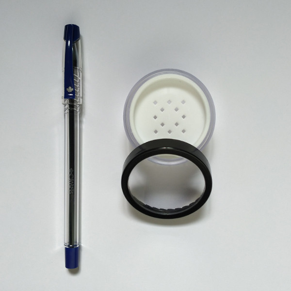 پودر پرپشت کننده مو هونام کد 03-01 وزن 75 گرم رنگ مشکی پرکلاغی و قهوه‌ای متوسط بسته 2 عددی