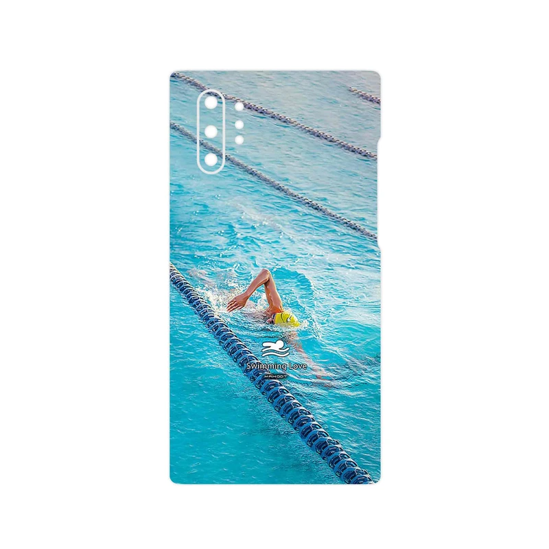 برچسب پوششی ماهوت مدل Swimming مناسب برای گوشی موبایل سامسونگ Galaxy Note 10 Plus