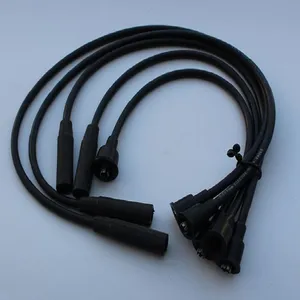 وایر شمع ایلکو مناسب برای پراید کاربرات کد 1205 بسته 4 عددی
