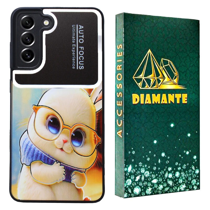  کاور دیامانته مدل RabbiT gn مناسب برای گوشی موبایل سامسونگ Galaxy S21 FE