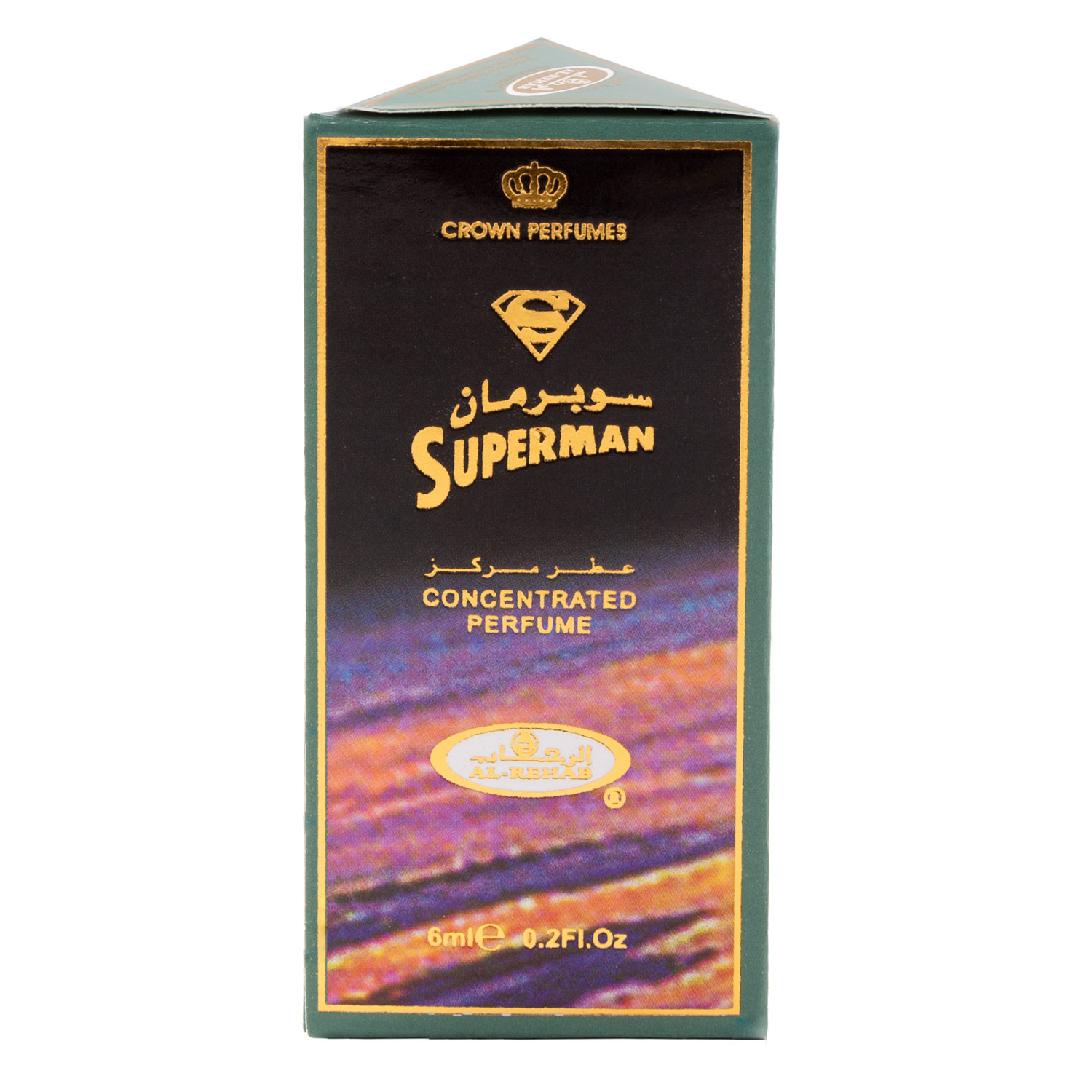 عطر جیبی مردانه رحاب مدل SUPERMAN حجم 6 میلیلیتر عطر جیبی مردانه رحاب مدل SUPERMAN حجم 6 میلیلیتر