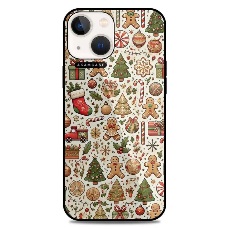کاور آکام مدل AMC-WA13-CHRISTMAS-21 مناسب برای گوشی موبایل اپل iPhone 13