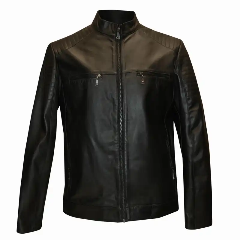 کت چرم مردانه مدل پلیسی