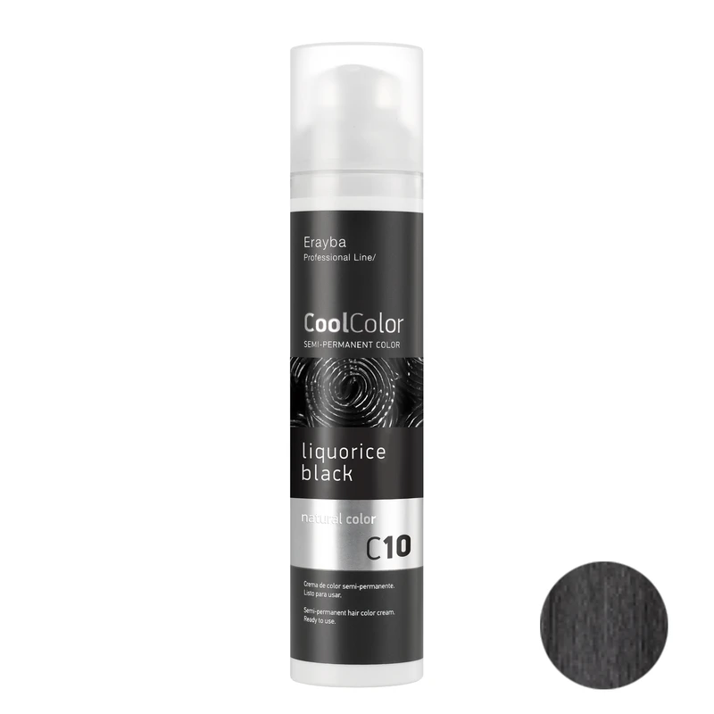 کرم رنگ مو ارایبا شماره c10 حجم 100 میلی لیتر رنگ مشکی