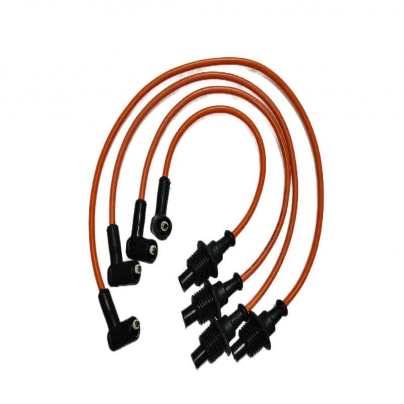 وایر شمع مدل سیلیکونی تقویتی xu7 مناسب برای پژو 405 بسته 4 عددی