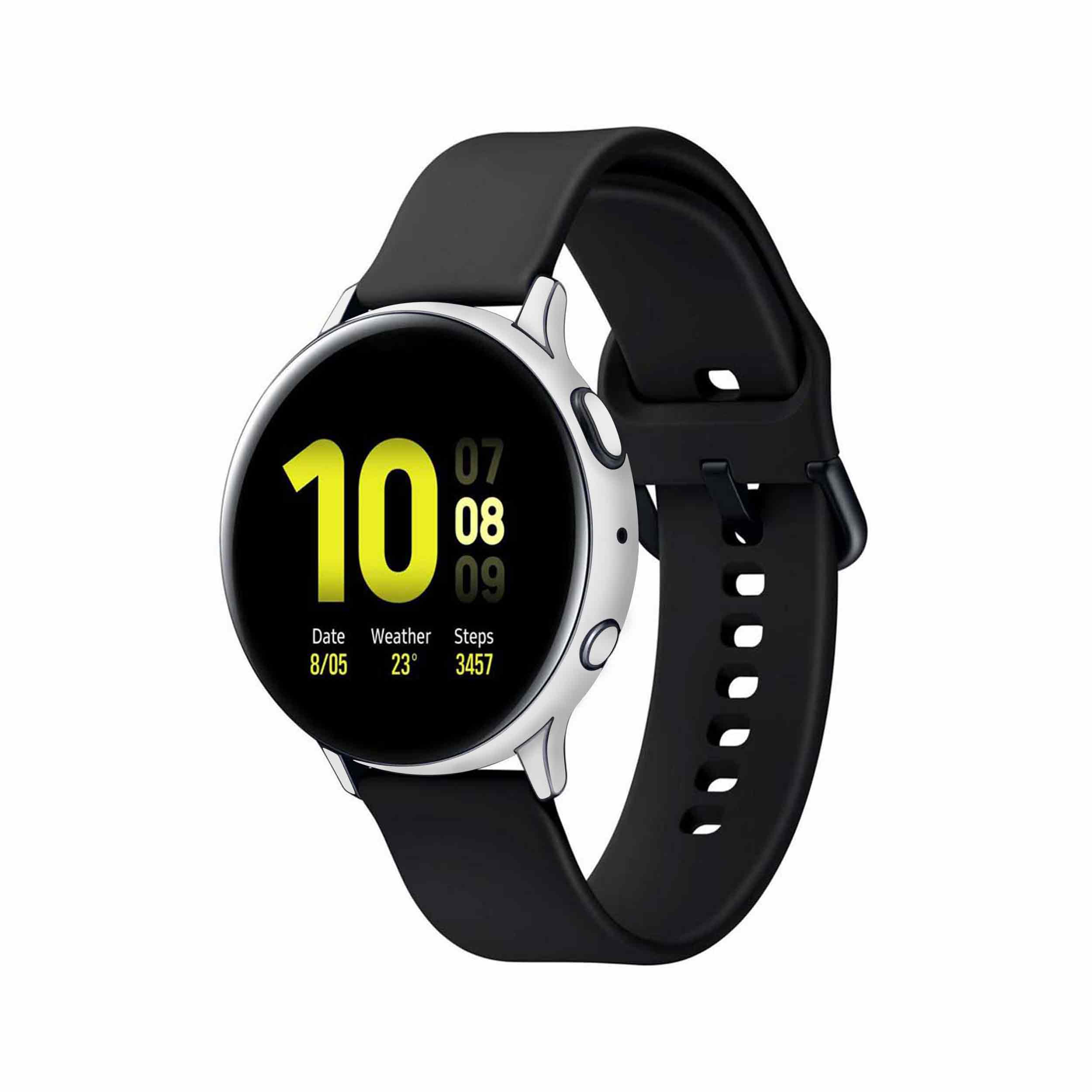 برچسب ماهوت طرح Matte-White مناسب برای ساعت هوشمند سامسونگ Galaxy Watch Active 2 44mm