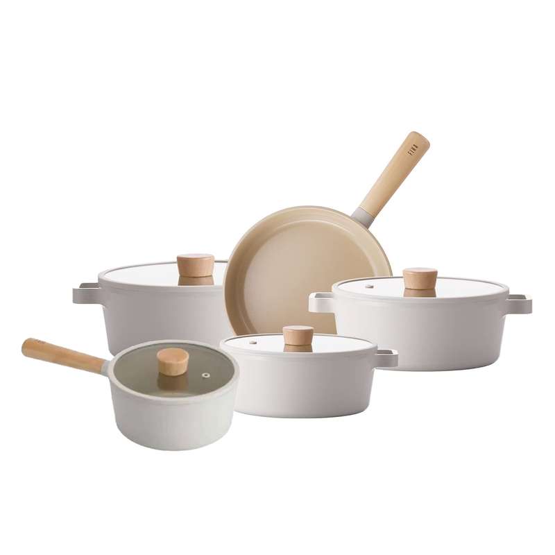 سرویس قابلمه 9 پارچه نیوفلیم مدل FIKA - SAUCEOAN