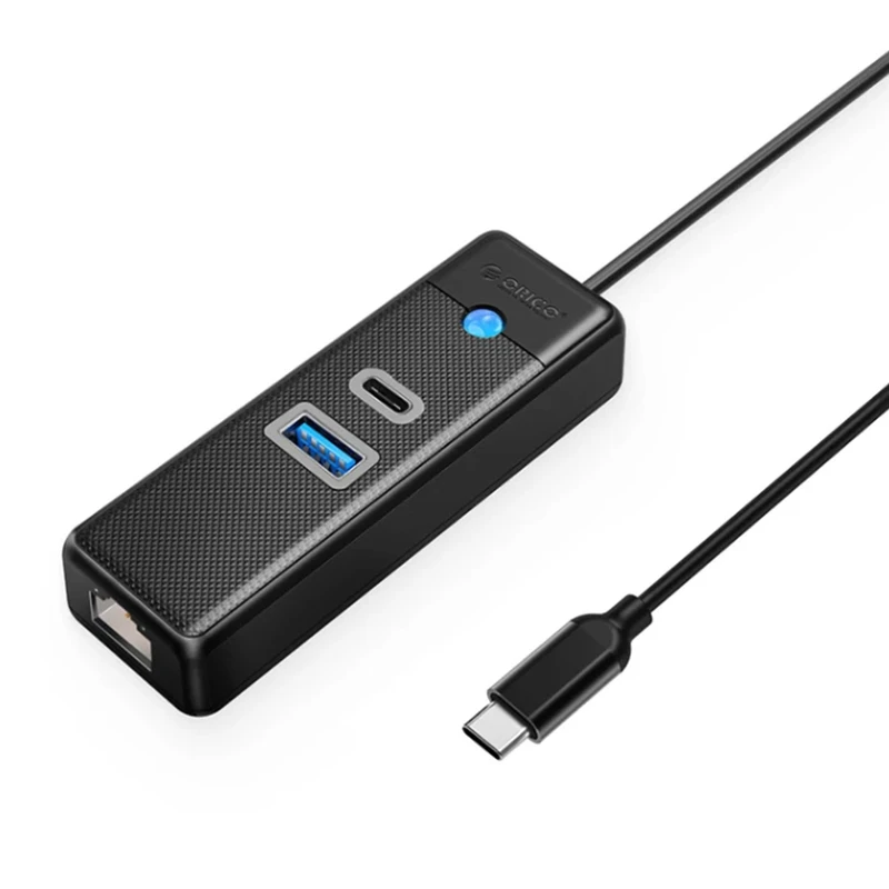 هاب 3 پورت USB-C اوریکو مدل PWCUR-C3-18