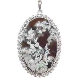 آویز گردنبند نقره زنانه مدل شجر بهاره کد 2