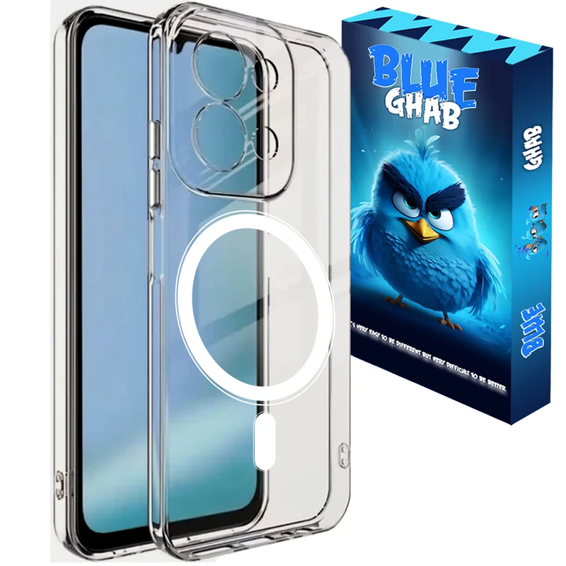 کاور بلو قاب مدل مگ سیف کد 01 مناسب برای گوشی موبایل شیائومی Redmi 15C