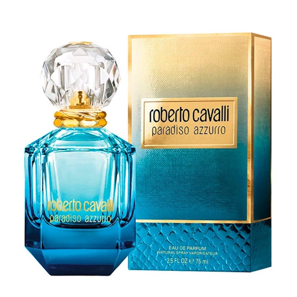 ادو پرفیوم زنانه روبرتو کاوالی مدل Roberto Cavalli Paradiso Azzurro حجم 75 میلی لیتر