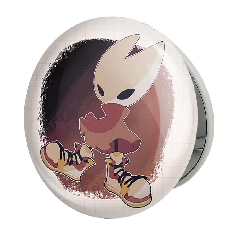 آینه جیبی خندالو طرح بازی هالو نایت (Hollow Knight) مدل تاشو کد 32974