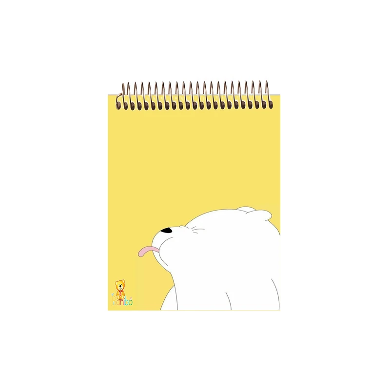 دفتر نقاشی 50 برگ بانیبو مدل خرس کد 598