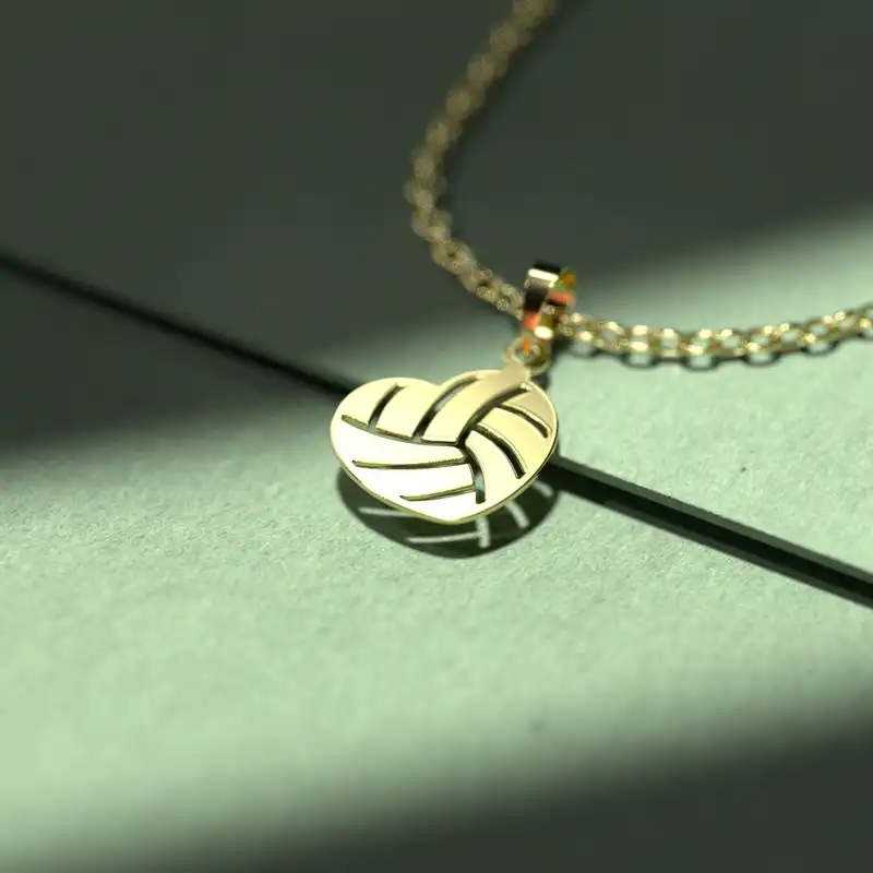 گردنبند طلا 18 عیار زنانه مدوپد مدل هندسی کد CA10198