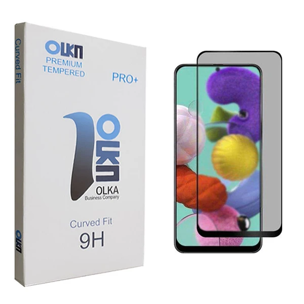 محافظ صفحه نمایش حریم شخصی الکا مدل +PRO مناسب برای گوشی موبایل سامسونگ Galaxy A51