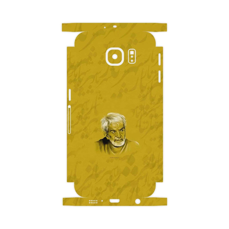 برچسب پوششی ماهوت مدل MohammadHossein Shahriar-FullSkin مناسب برای گوشی موبایل سامسونگ Galaxy S6 Edge