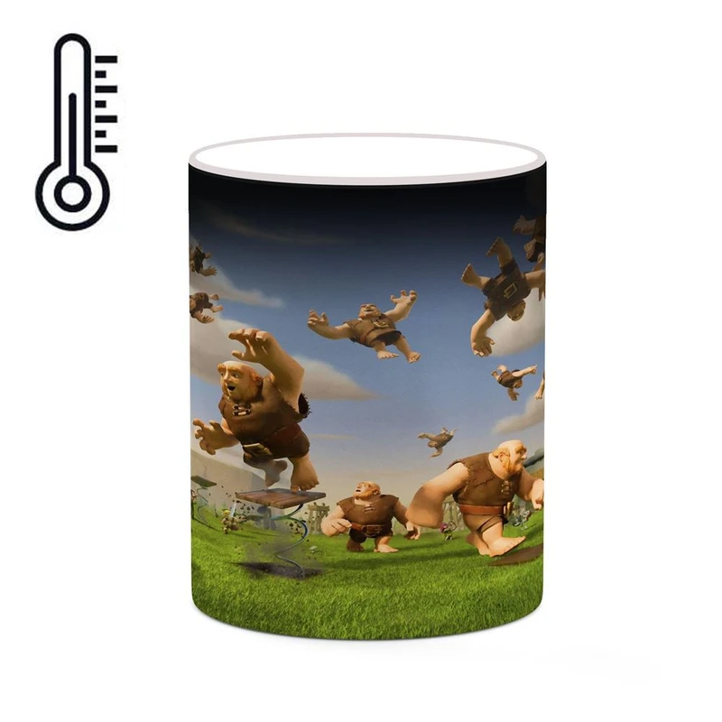 ماگ حرارتی کاکتی مدل بازی کلش رویال Clash Royale کد mgh27994