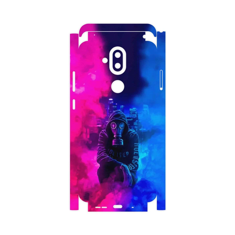 برچسب پوششی ماهوت مدل Smoke Rainbow Digital Art 2-FullSkin مناسب برای گوشی موبایل نوکیا 8.1