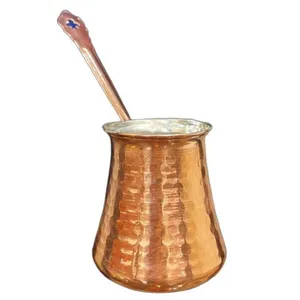 قهوه جوش مسی مدل دسته دار