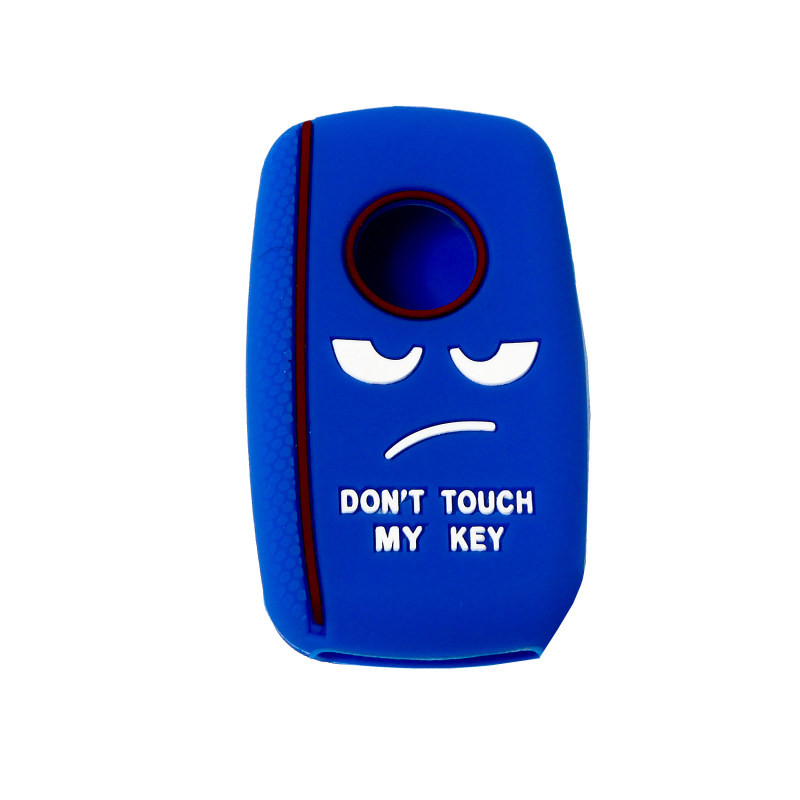 کاور سوئیچ خودرو مدل سه کلید سیلیکونی مناسب برای پژو پارس